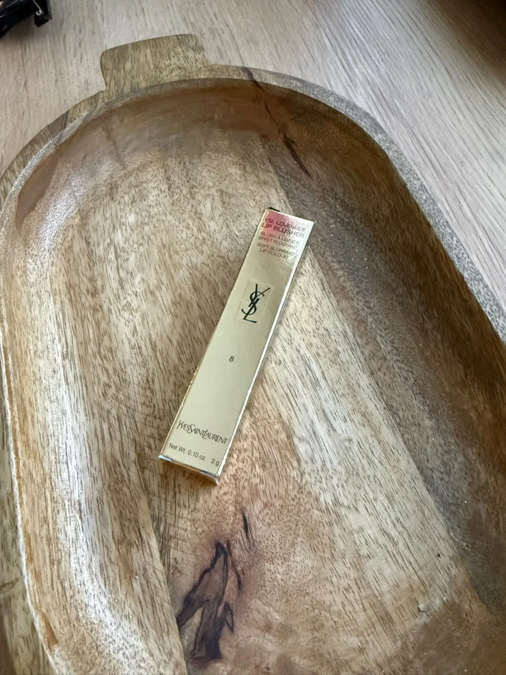 YSL Lovenude Lip Blusher Soft Blurring Lip Color 8 Mauve Haze